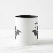 Die Vampirkatze hat einen Hund - Wählen Sie die Fa Tasse (Zentrum)