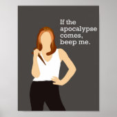 die Vampirschicht ablegen, wenn die Apokalypse kom Poster (Vorne)