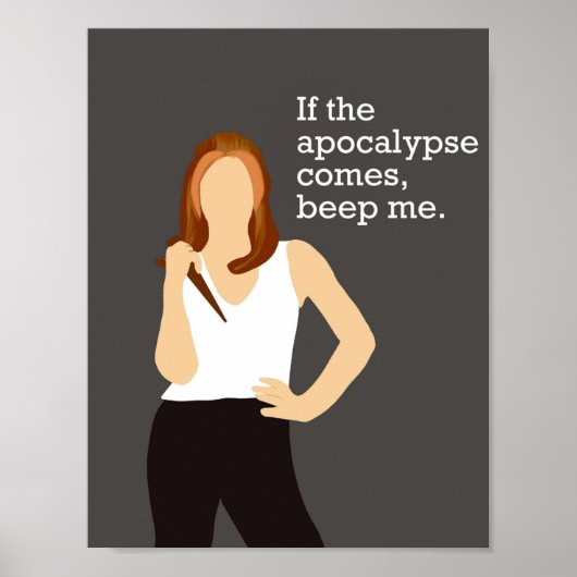 die Vampirschicht ablegen, wenn die Apokalypse kom Poster (Vorne)