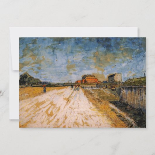 Die Van Gogh Road verläuft neben den Pariser Rampa (Vorderseite)