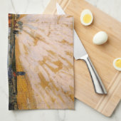 Die Van Gogh Road verläuft neben den Pariser Rampa Geschirrtuch (Viertel Falte)