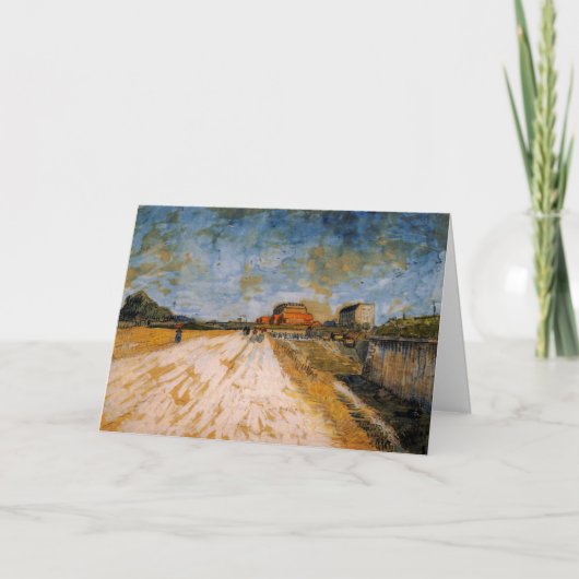 Die Van Gogh Road verläuft neben den Pariser Rampa Karte (Vorderseite)
