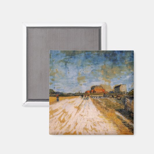 Die Van Gogh Road verläuft neben den Pariser Rampa Magnet (Vorderseite/Rückseite)