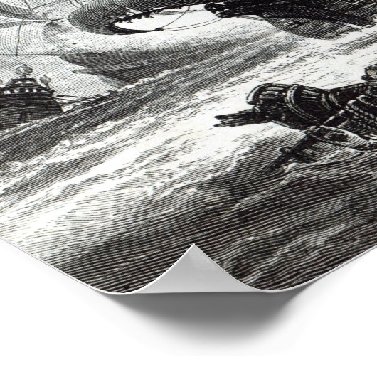 Die Vanguard unter Sir William Winter Poster (Ecke)