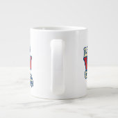 Die VANtastic Red Cream Blue Edition von Life Jumbo-Tasse (Rückseite)