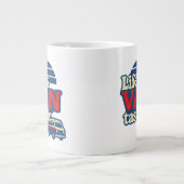 Die VANtastic Red Cream Blue Edition von Life Jumbo-Tasse (Vorderseite)
