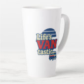 Die VANtastic Red Cream Blue Edition von Life Milchtasse (Rechte Ecke)