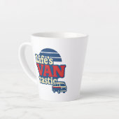 Die VANtastic Red Cream Blue Edition von Life Milchtasse (Linke Ecke)