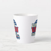 Die VANtastic Red Cream Blue Edition von Life Milchtasse (Vorderseite)