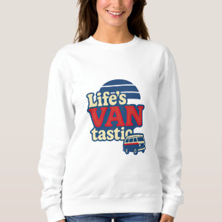 Die VANtastic Red Cream Blue Edition von Life Sweatshirt