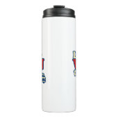 Die VANtastic Red Cream Blue Edition von Life Thermosbecher (Vorderseite)