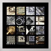 Die Varianten der Sierpinski Poster (Vorne)