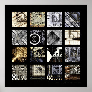 Die Varianten der Sierpinski Poster