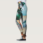 Die Vase von Tulips, Paul Cezanne Leggings (Links)
