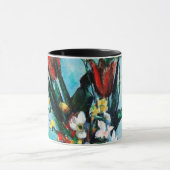 Die Vase von Tulips, Paul Cezanne Tasse (Zentrum)