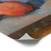Die Vase von Tulips von Paul Cezanne Poster (Ecke)