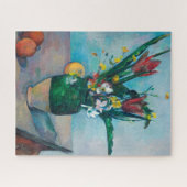 Die Vase von Tulips von Paul Cezanne Puzzle (Horizontal)