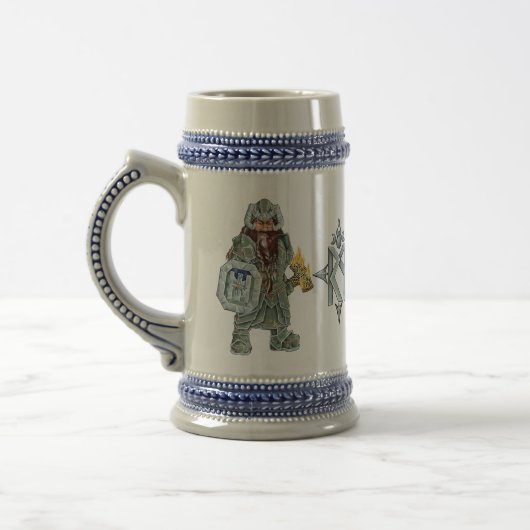 Die Vasily Stein eigenwilligen Sonnen Bierglas (Links)