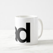 Die Vater-Tasse Kaffeetasse (VorderseiteRechts)