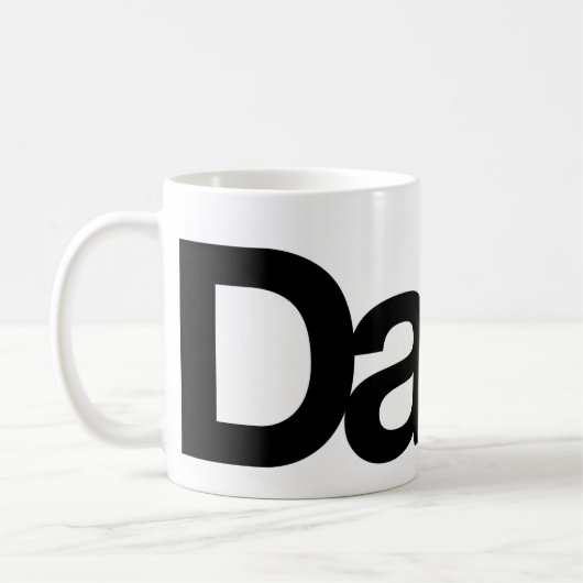 Die Vater-Tasse Kaffeetasse (Links)