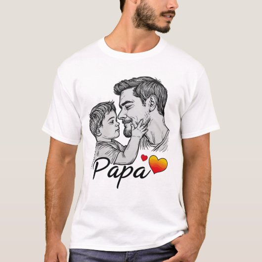 Die väterliche Bindung T-Shirt (Vorderseite)