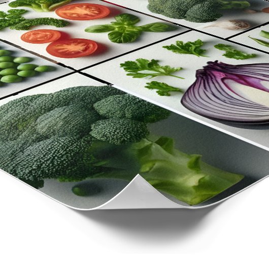 Die vegane Küche der Mutter Poster (Ecke)