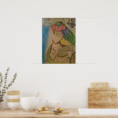Die Vegane Mutter Poster (Küche)