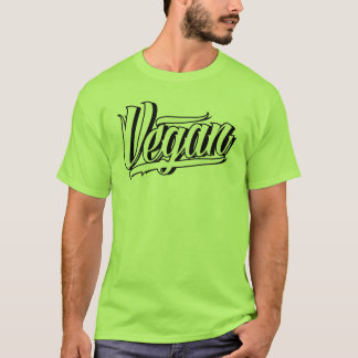 Die vegane T der Männer T-Shirt