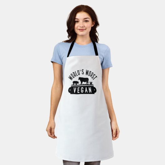 Die Vegansten der Welt Schürze (Getragen)