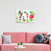 Die Vege-Männerräche 2 Leinwanddruck (Insitu (Wohnzimmer))