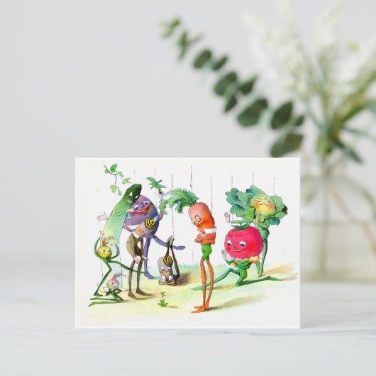 Die Vege-Männerräche 2 Postkarte (Stehend Vorderseite)