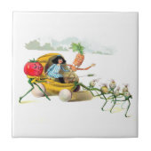 Die Vege-Männerräche Fliese (Vorderseite)