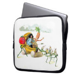 Die Vege-Männerräche Laptopschutzhülle (Vorderseite Links)
