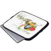 Die Vege-Männerräche Laptopschutzhülle (Vorne Knopf)