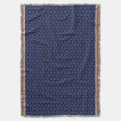 Die Velvet Sapphire-Kollektion Decke (Vorderseite Vertikal)