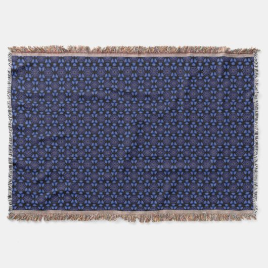 Die Velvet Sapphire-Kollektion Decke (Vorderseite)