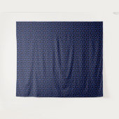 Die Velvet Sapphire-Kollektion Wandteppich (Vorderseite (Horizontal))
