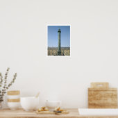 Die Vendomsäule mit bas-Relfs-Nickerchen Poster (Küche)