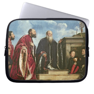 Die Vendramin Familie, 1543-47 (Öl auf Leinwand) Laptopschutzhülle