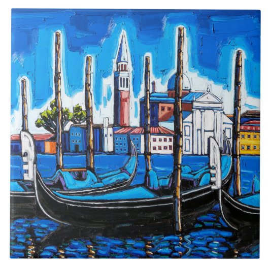 Die Venedig-Fliese Fliese (Vorderseite)