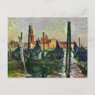 Die Venezianische Postkarte für die Canal-Malerei