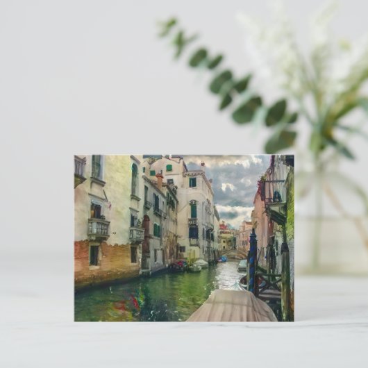 Die Venezianische Postkarte für die Canal-Malerei (Stehend Vorderseite)