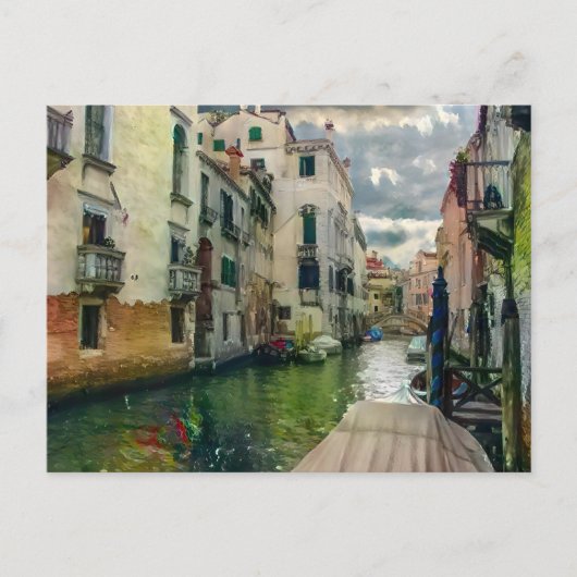 Die Venezianische Postkarte für die Canal-Malerei (Vorderseite)