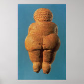 Die Venus von Willendorf Poster (Vorne)
