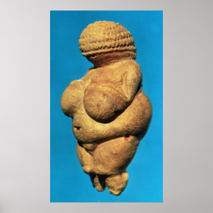 Die Venus von Willendorf Poster