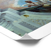 Die Venuspartierung von Adonis, 1707-08 (Fresko) Poster (Ecke)