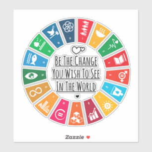 Die Veränderung Aufkleber