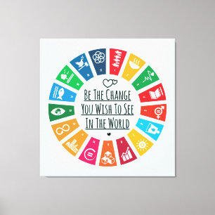 Die Veränderung Leinwanddruck