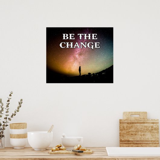 Die Veränderung Poster (Küche)