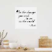 Die Veränderung Poster (Küche)